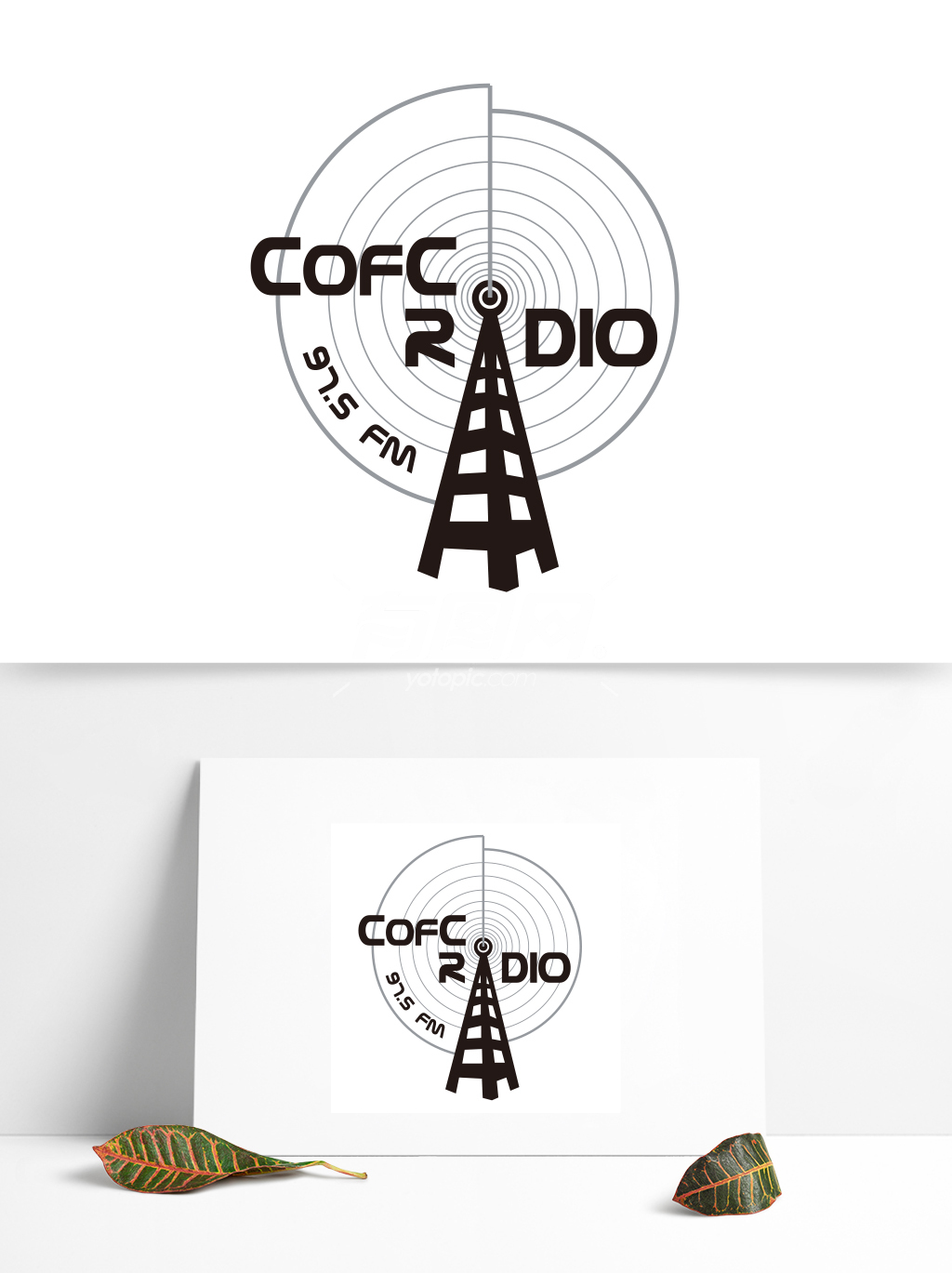 全球广播电台矢量标志 (59)