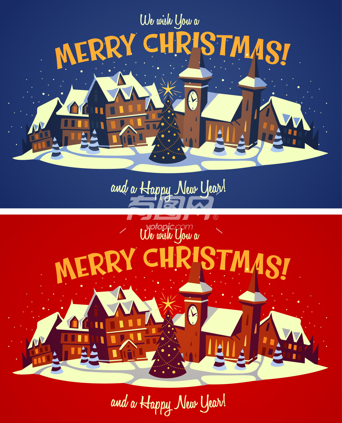 圣诞节海报设计