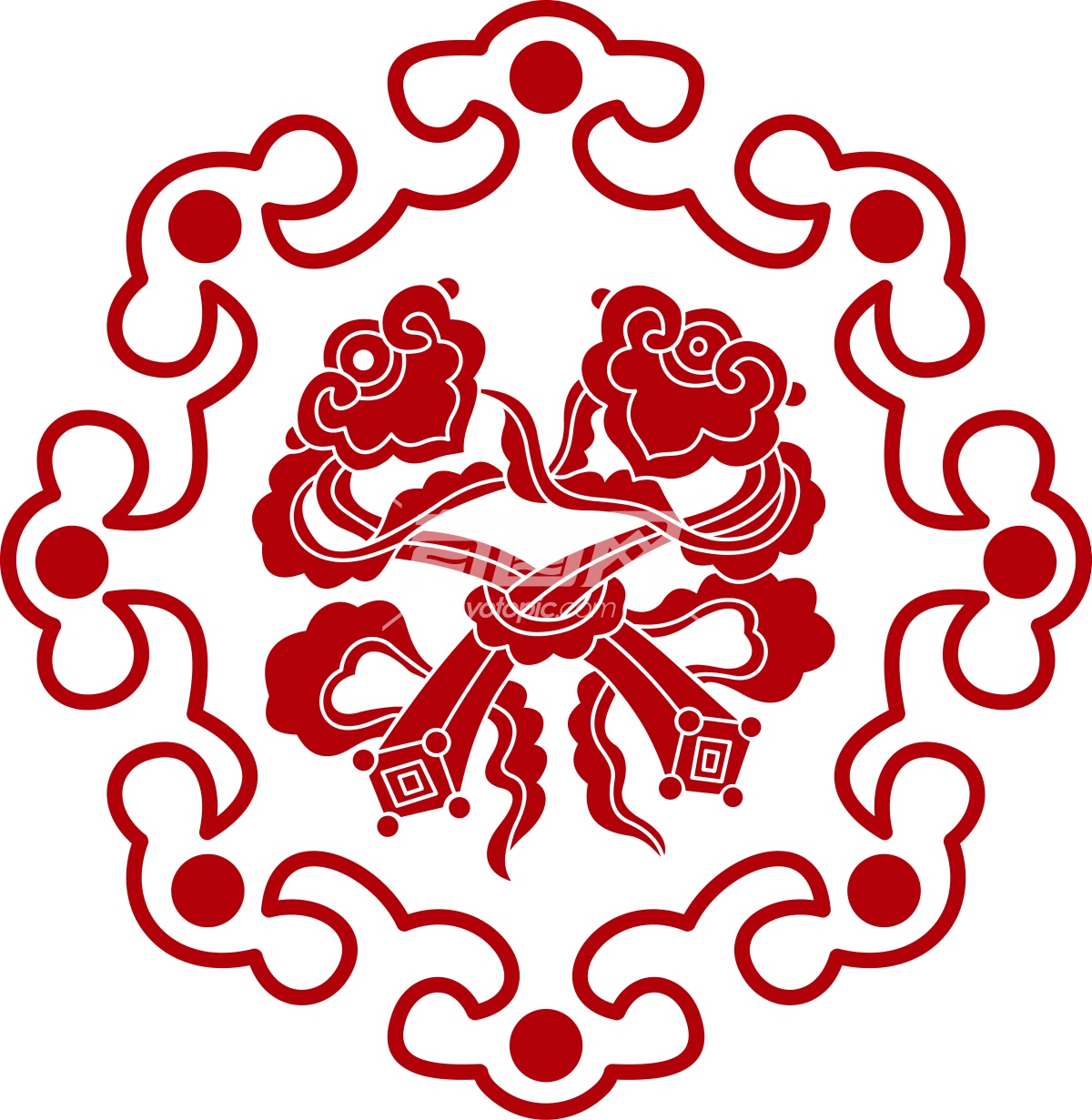 传统刺绣花纹