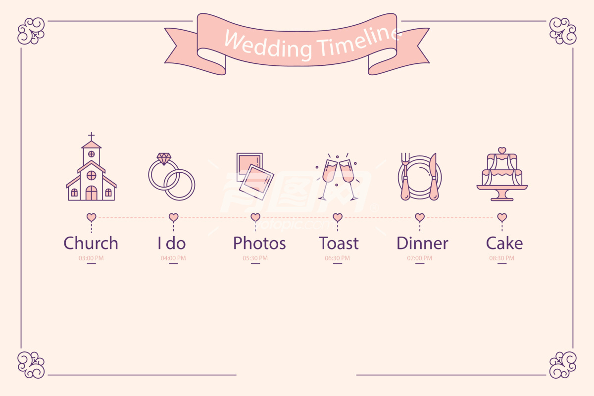 婚礼主题icon图标