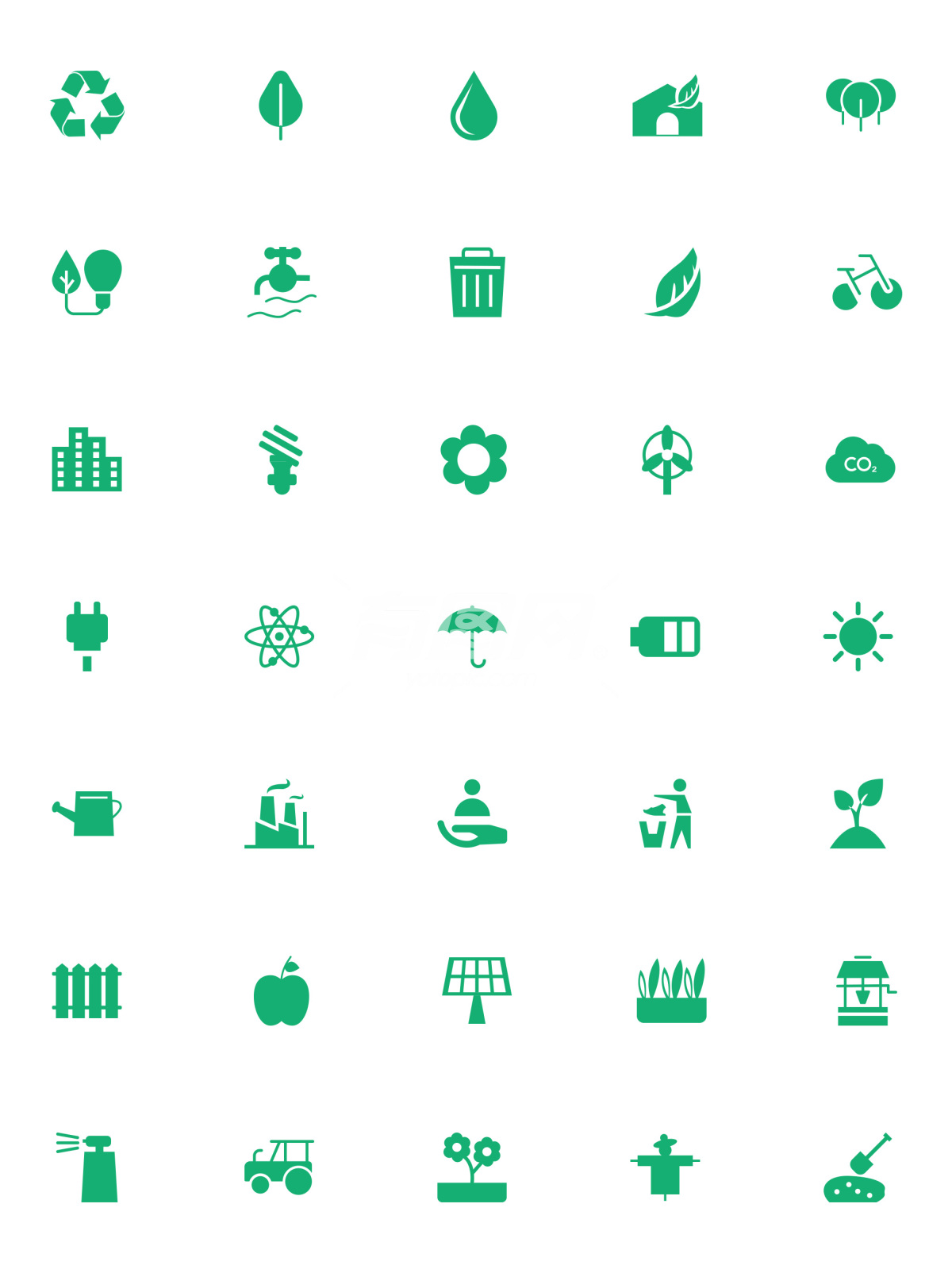 环保icon图标