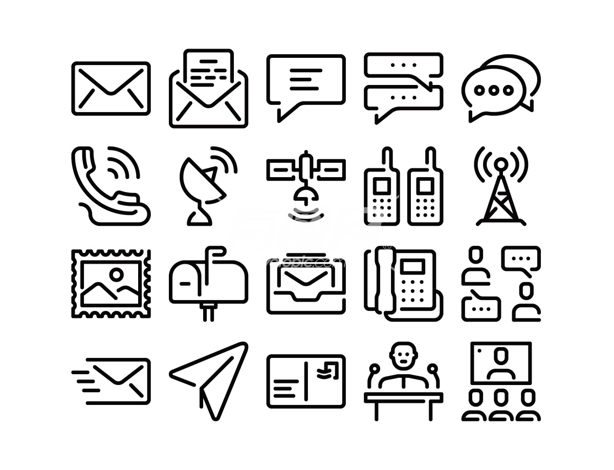 通讯icon图标
