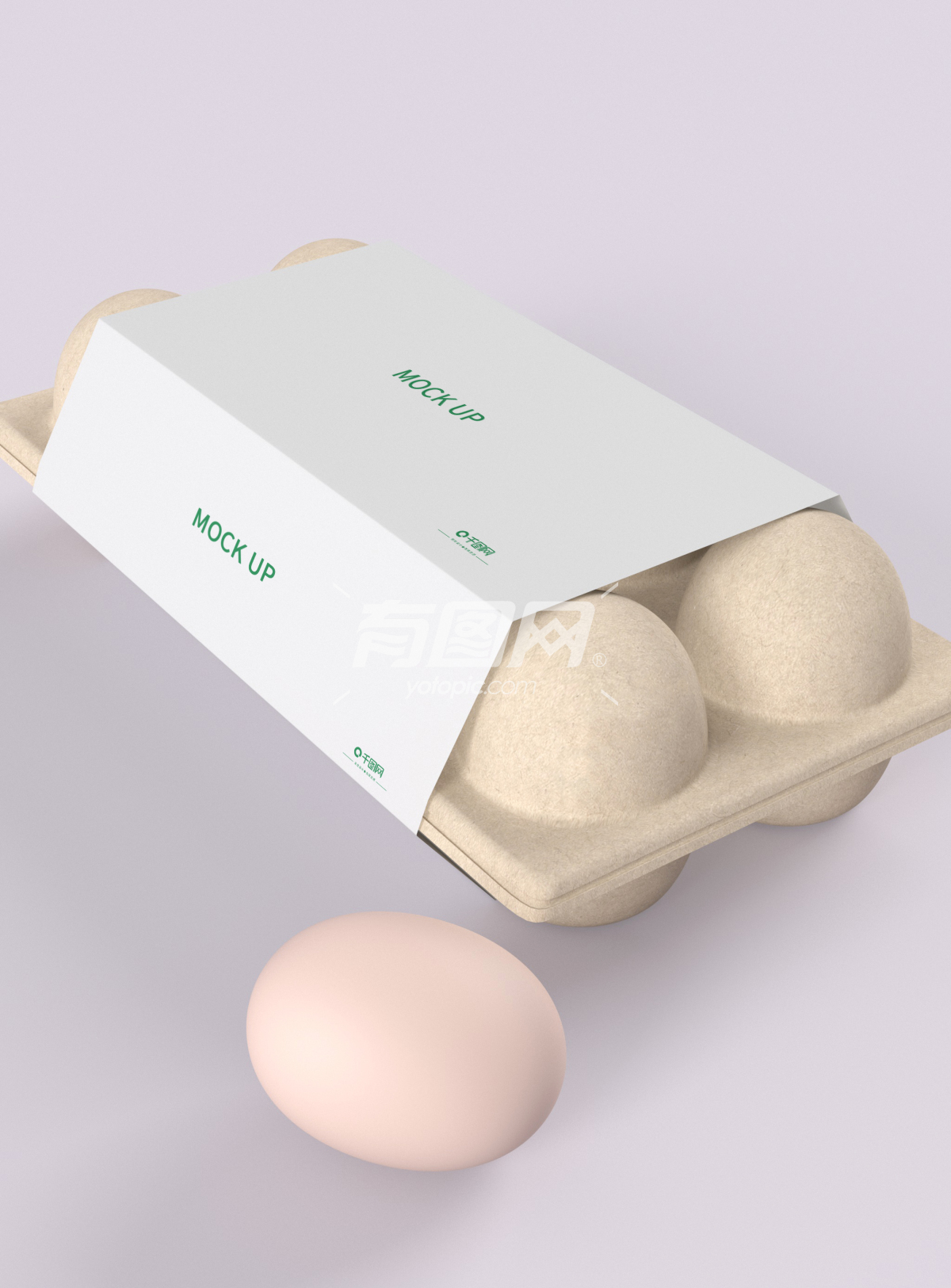 3D鸡蛋包装样机【分享】