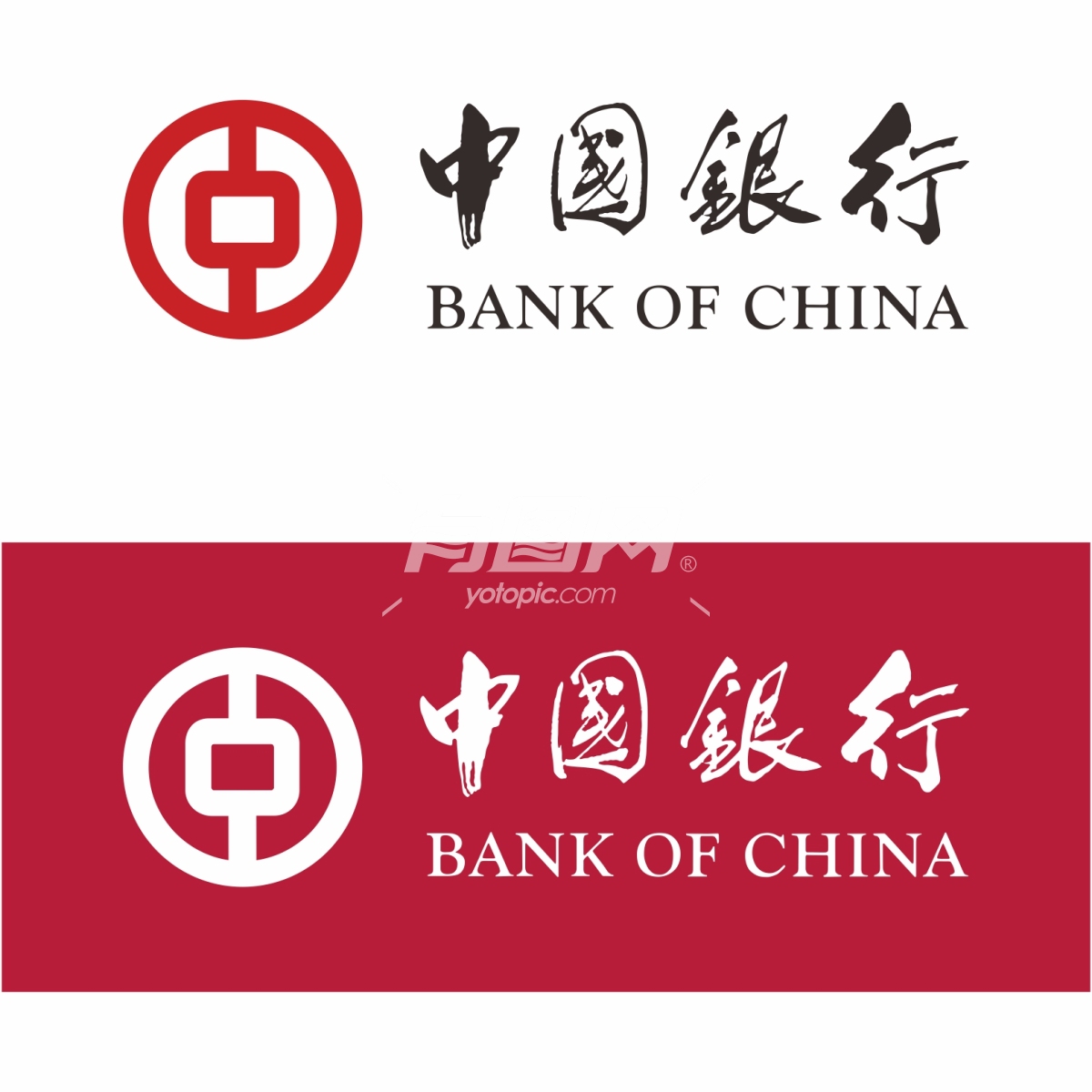 中国银行标准logo
