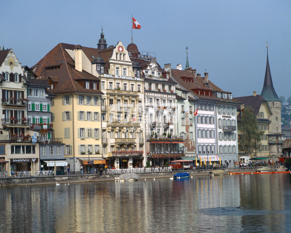 瑞士城市风光