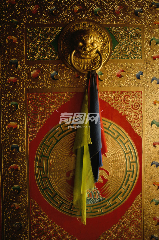 藏族门环