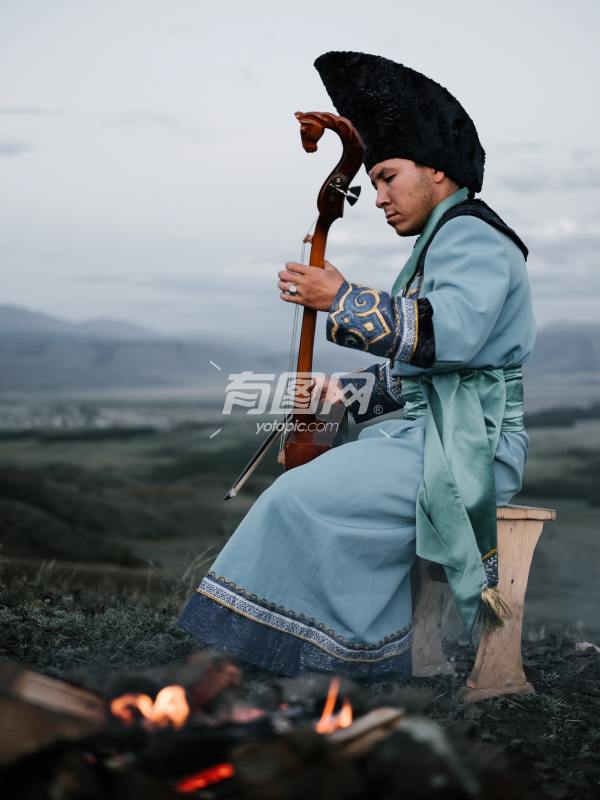 藏族篝火