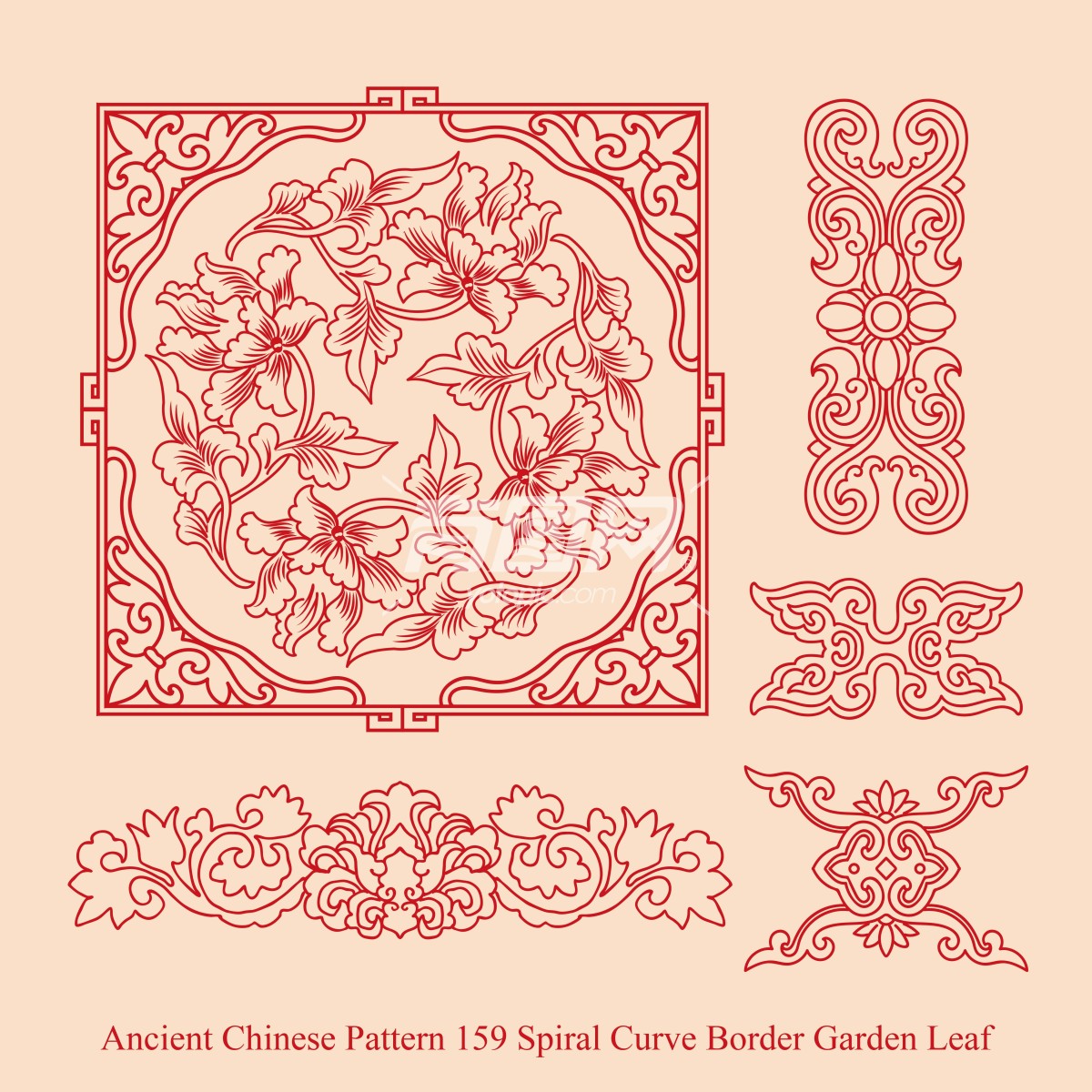 中国古代图案花纹