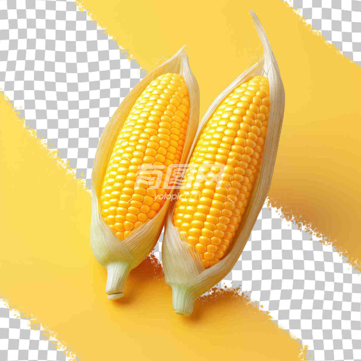 高清PSD玉米