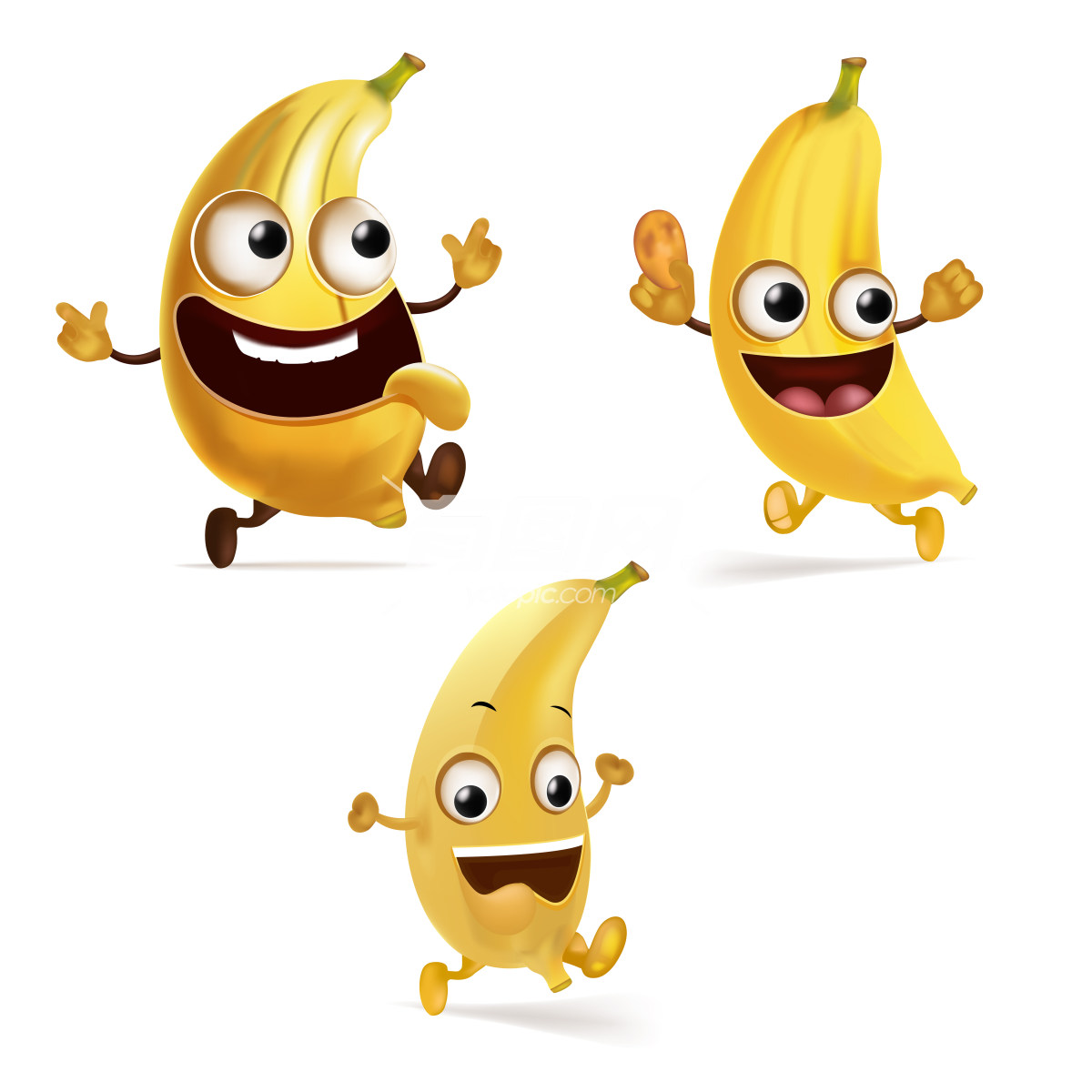 3D香蕉小黄人