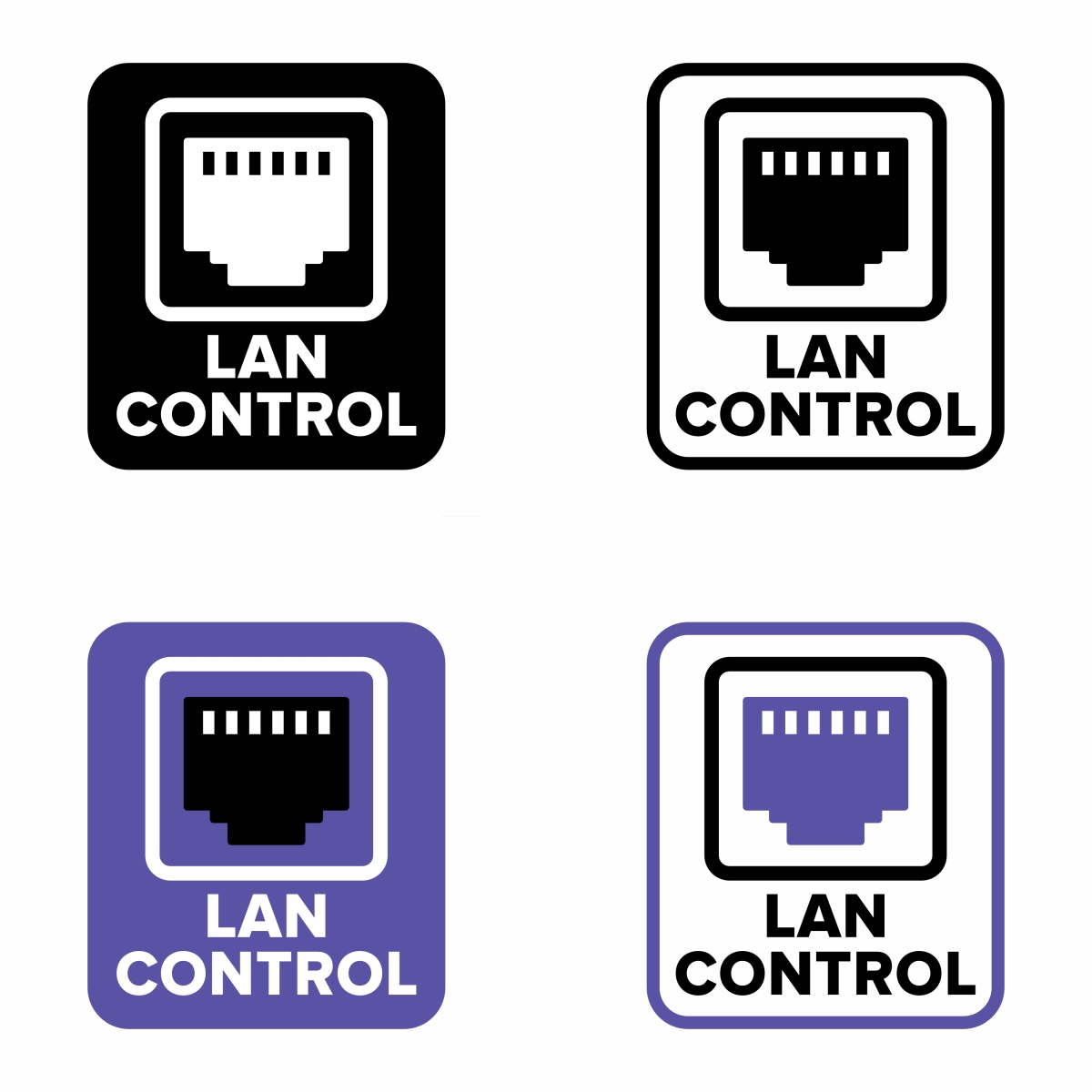 局域网控制系统及功能信息矢量标志
