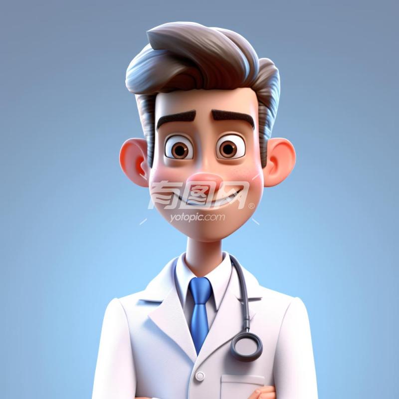 3D卡通医生