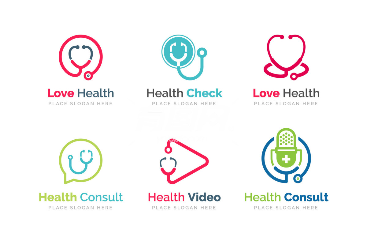 医疗健康科普 医疗logo图标