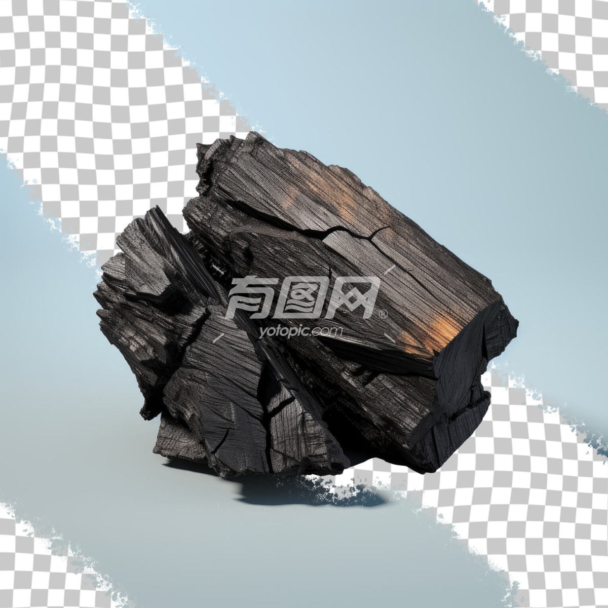 高清PSD碎煤木样机