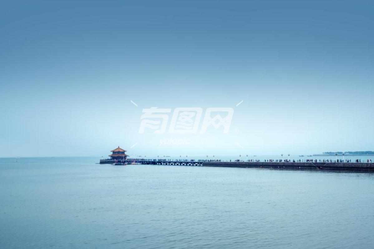 中国青岛海上栈桥