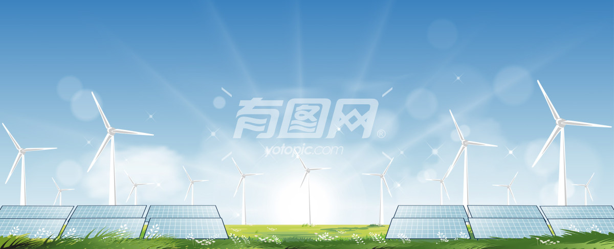 光伏新能源科技海报