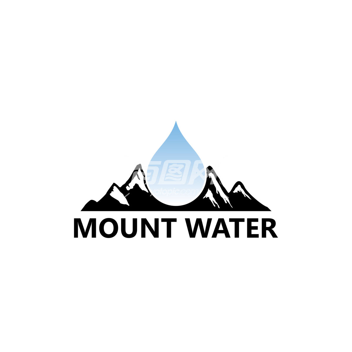 山水标志设计