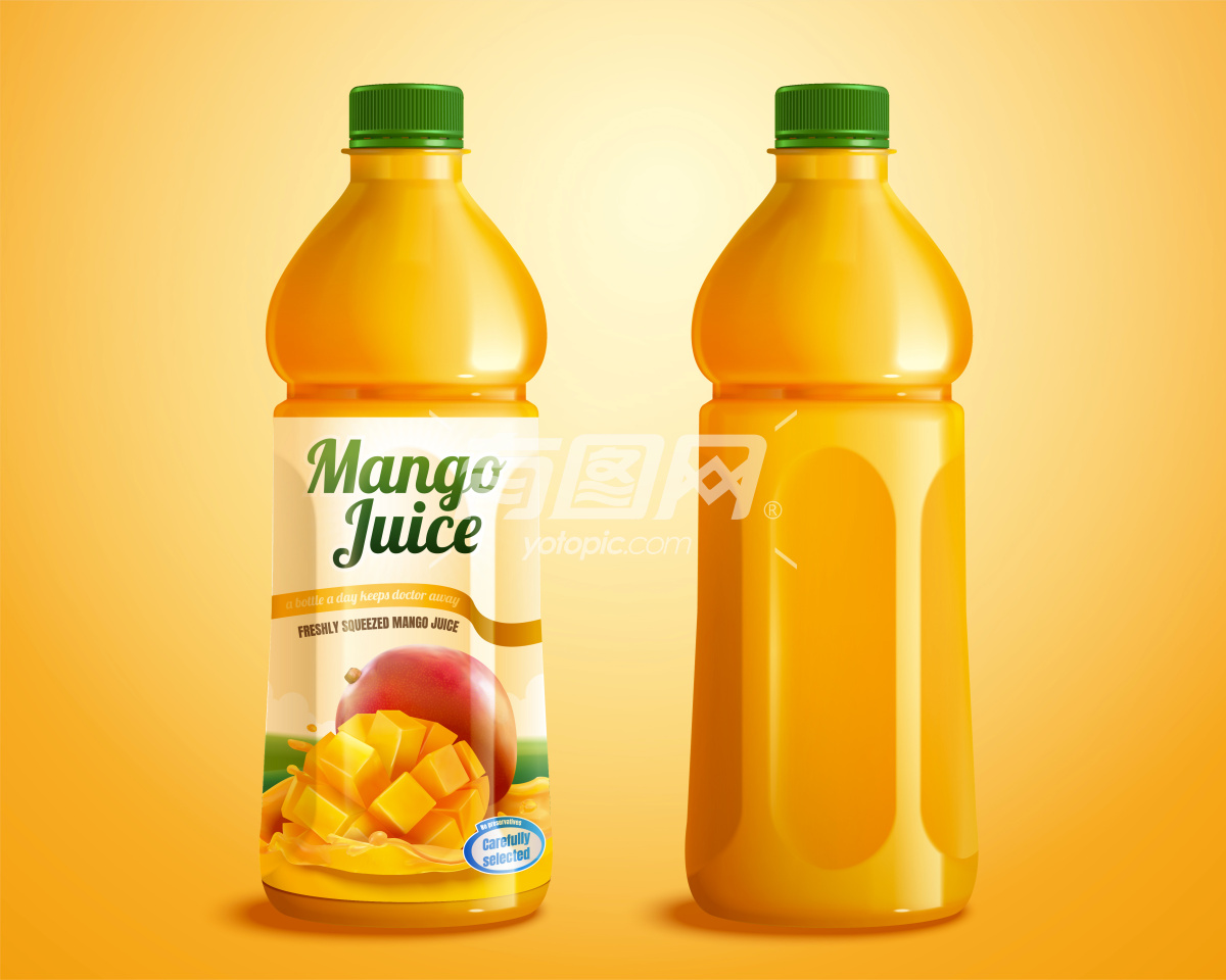 芒果汁包装瓶子