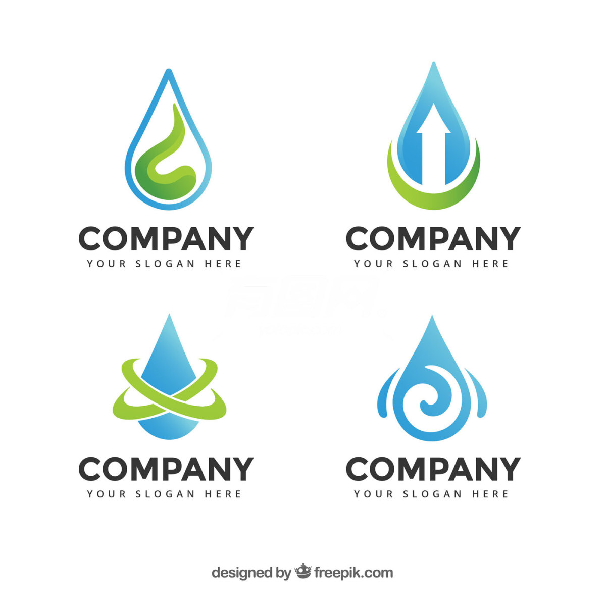 水滴图标logo