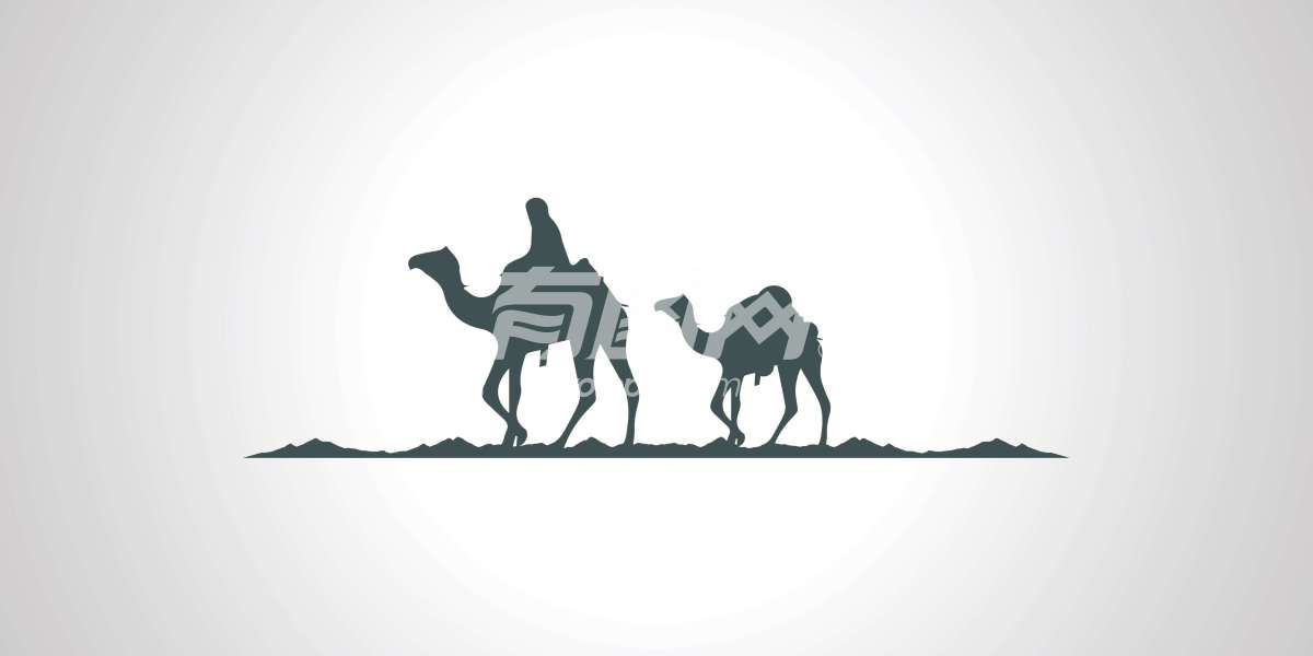 行走的骆驼