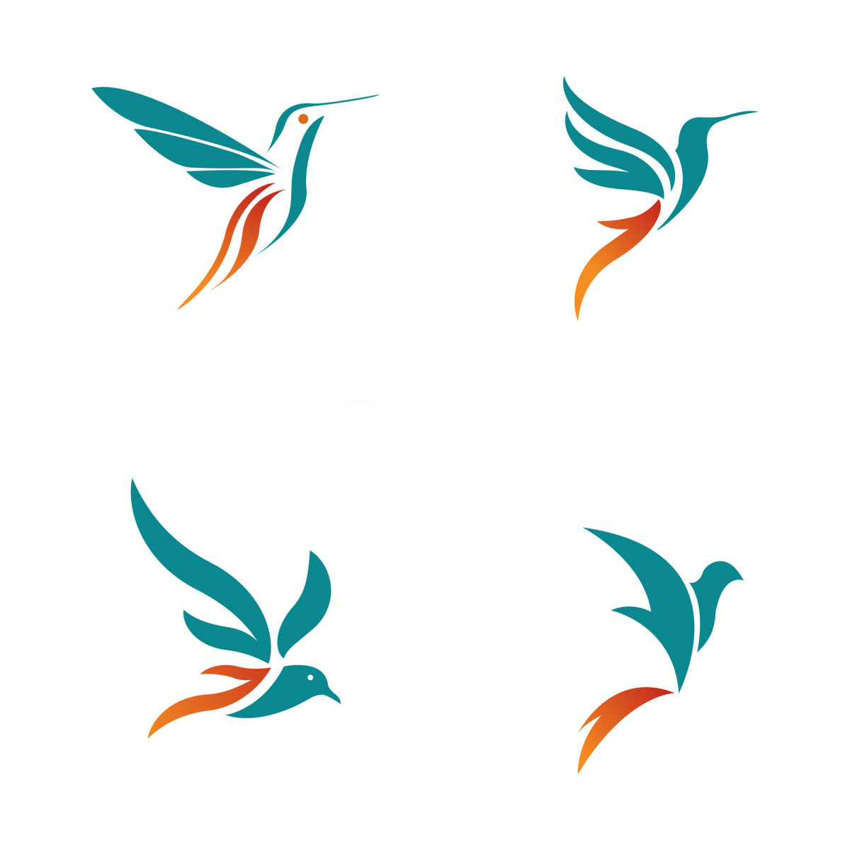飞鸟logo图标
