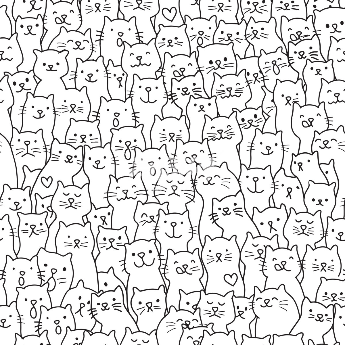 卡通猫咪壁纸