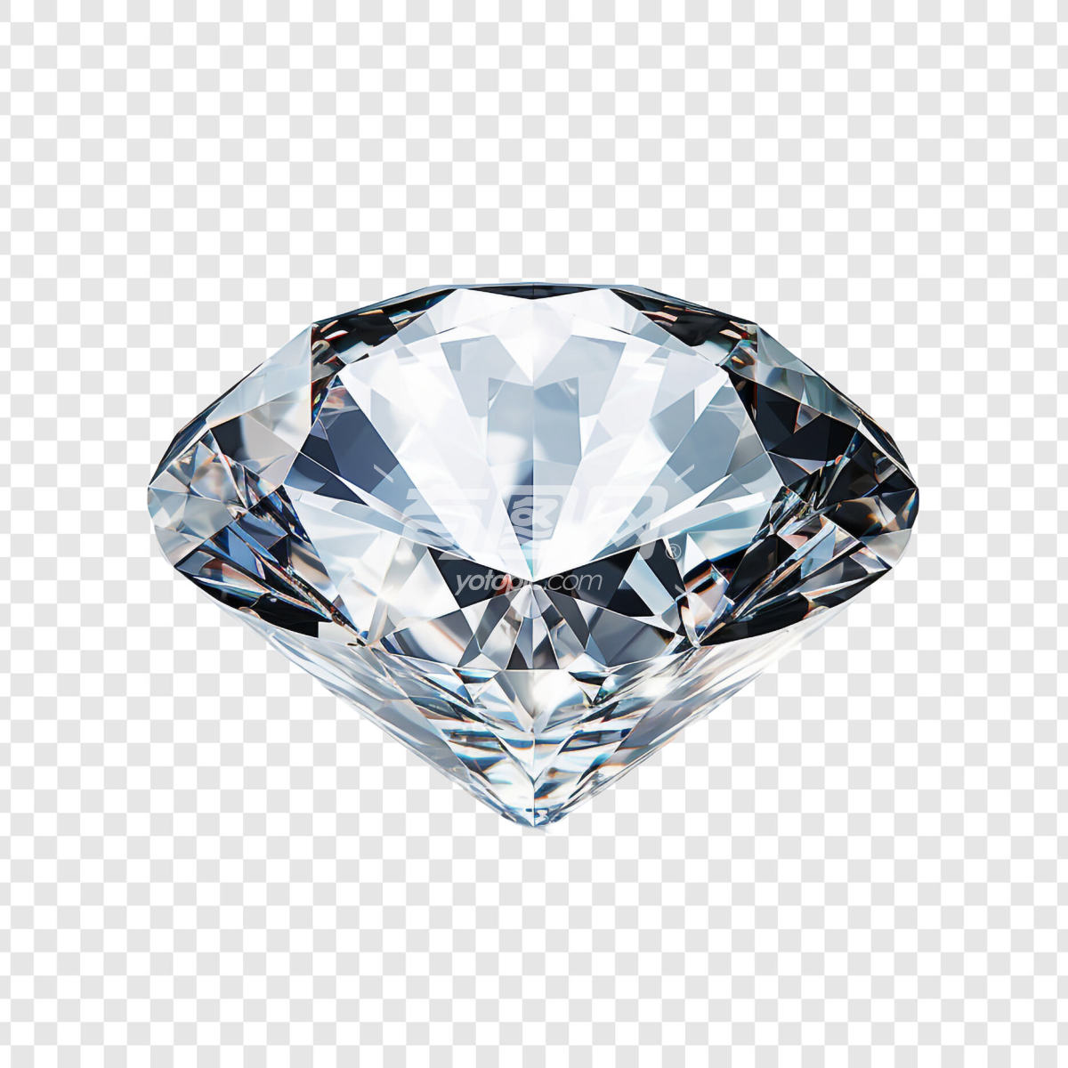 美丽的钻石免抠图