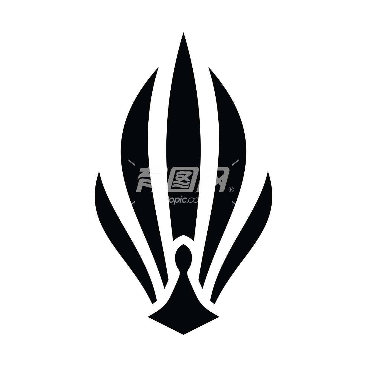 孔雀logo图标