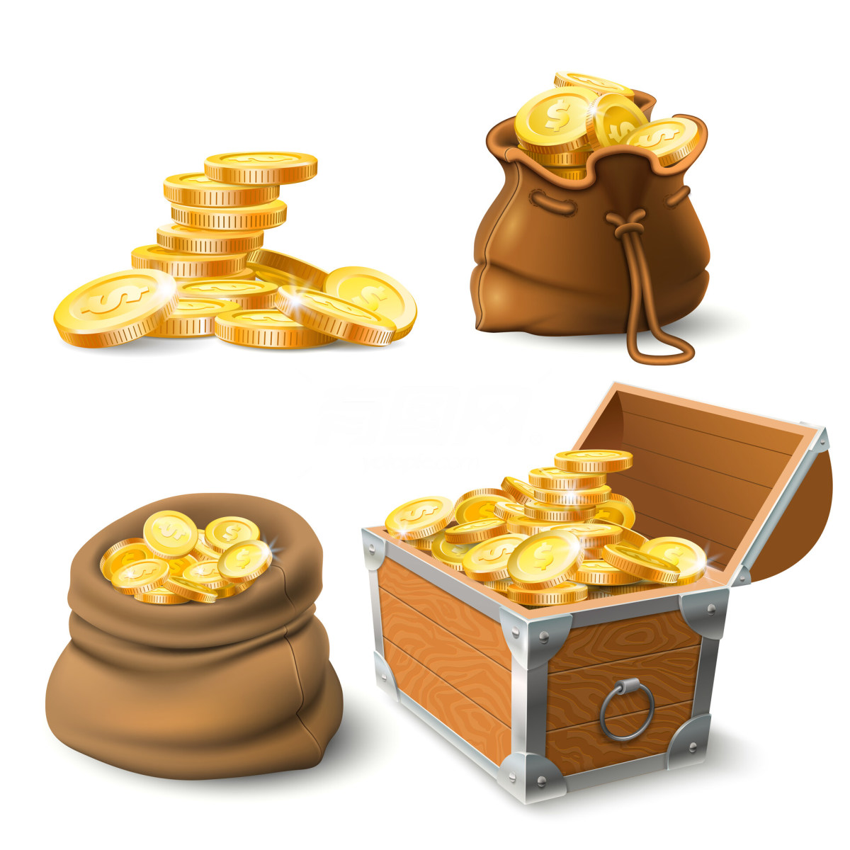 金币箱子