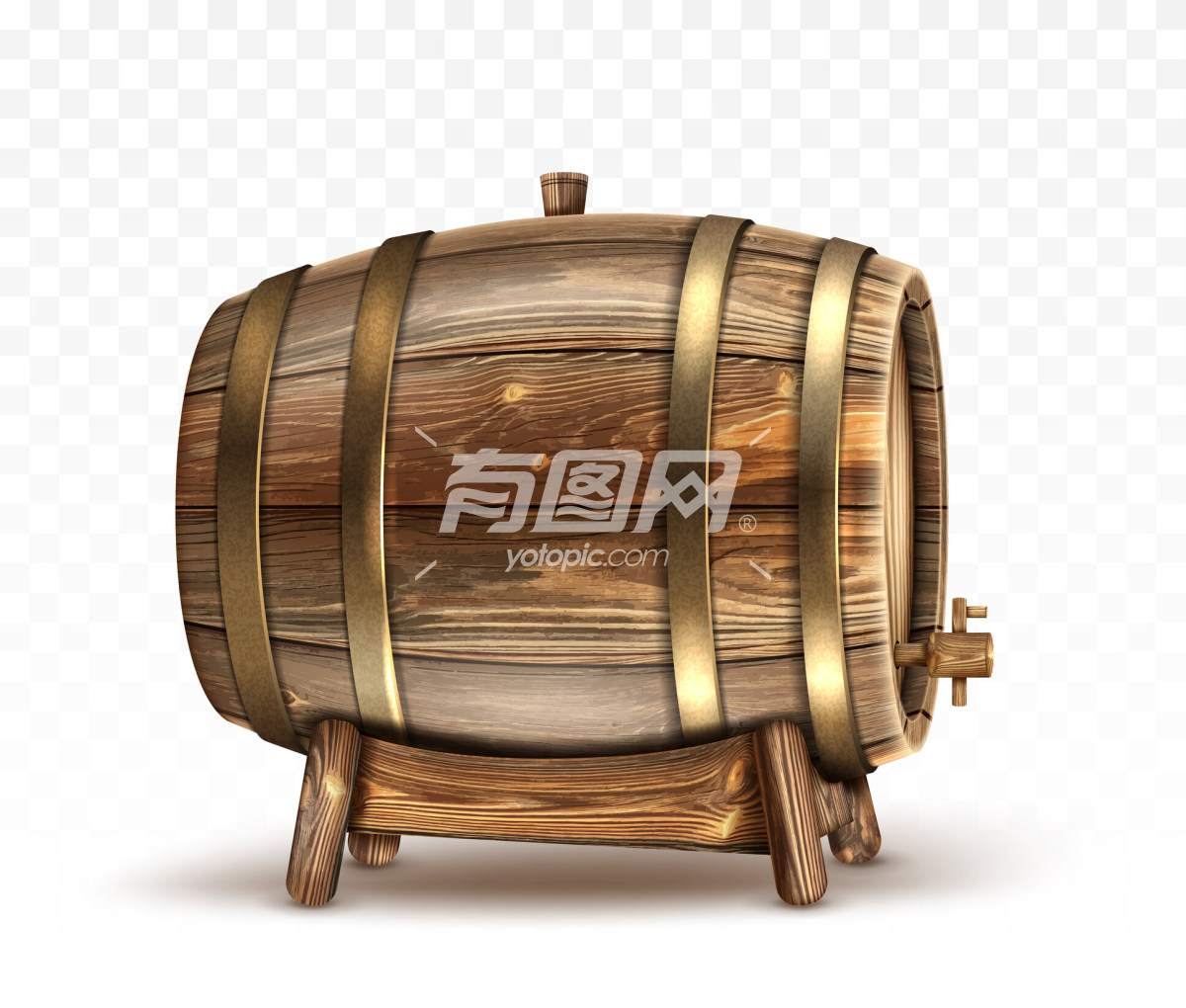 木质酒桶
