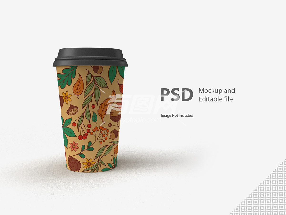 高清PSD咖啡杯样机