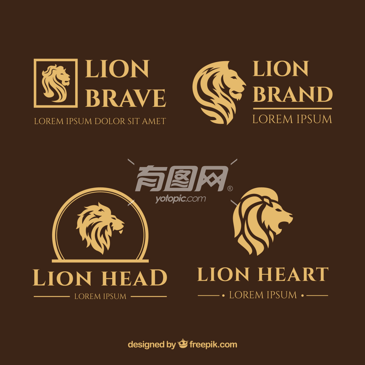 狮子标志 LOGO