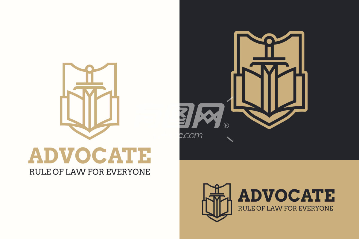Advocate标志设计