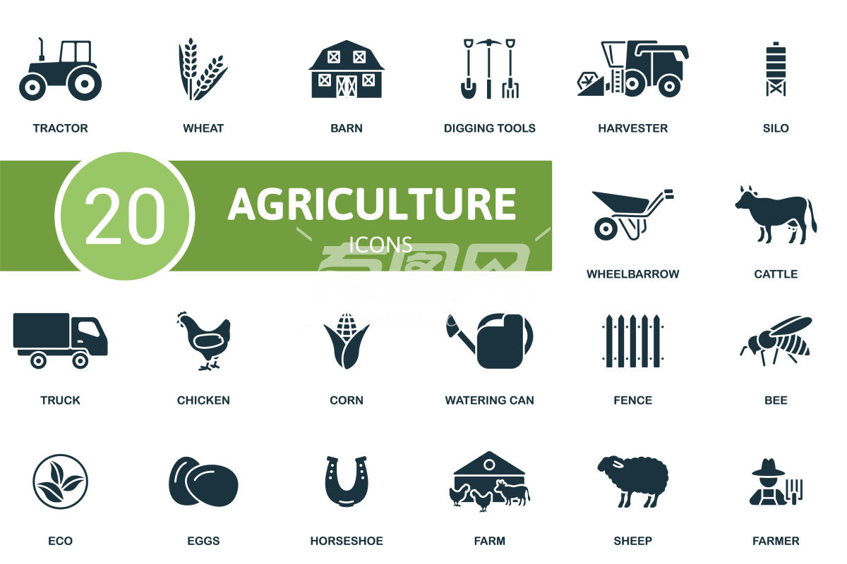 农业农场logo