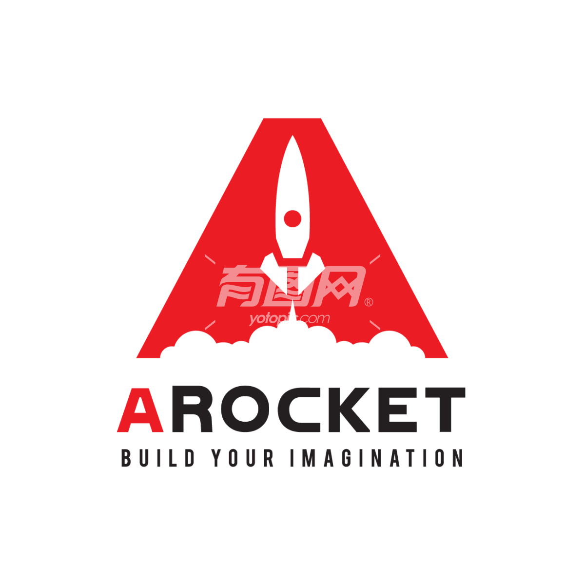 火箭标志 logo
