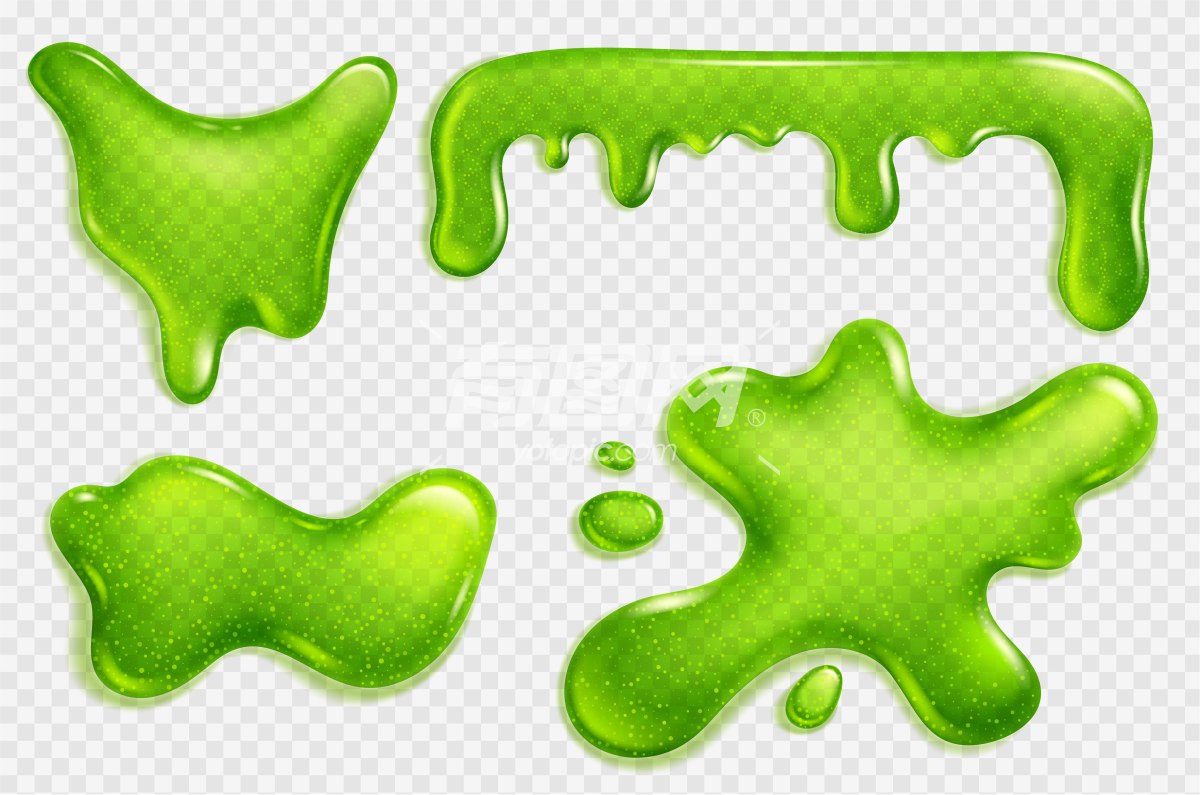 绿色的黏液