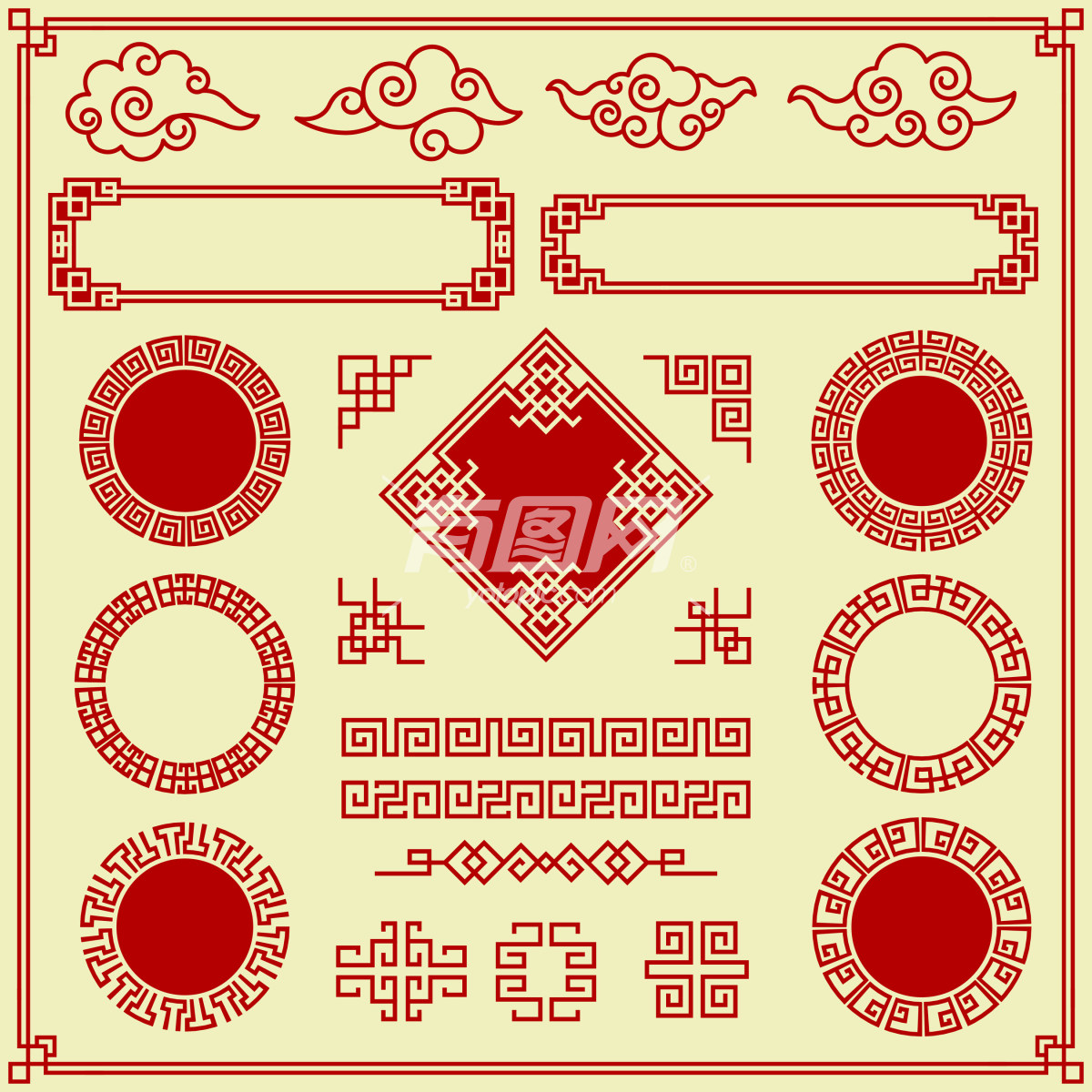 中国传统图案设计集