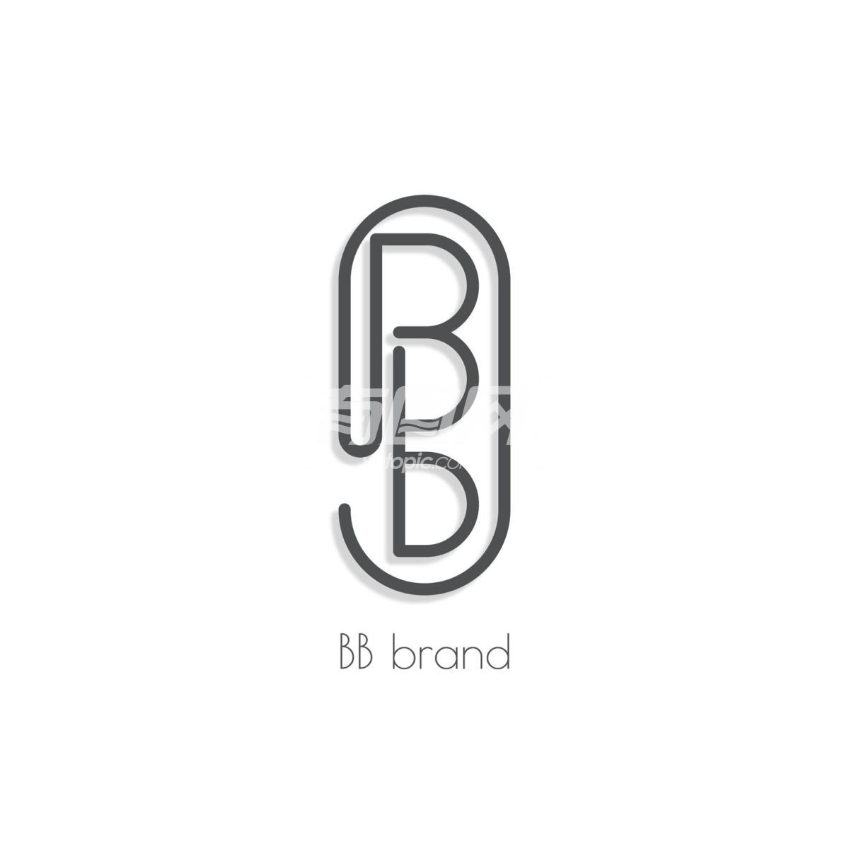 字母B设计