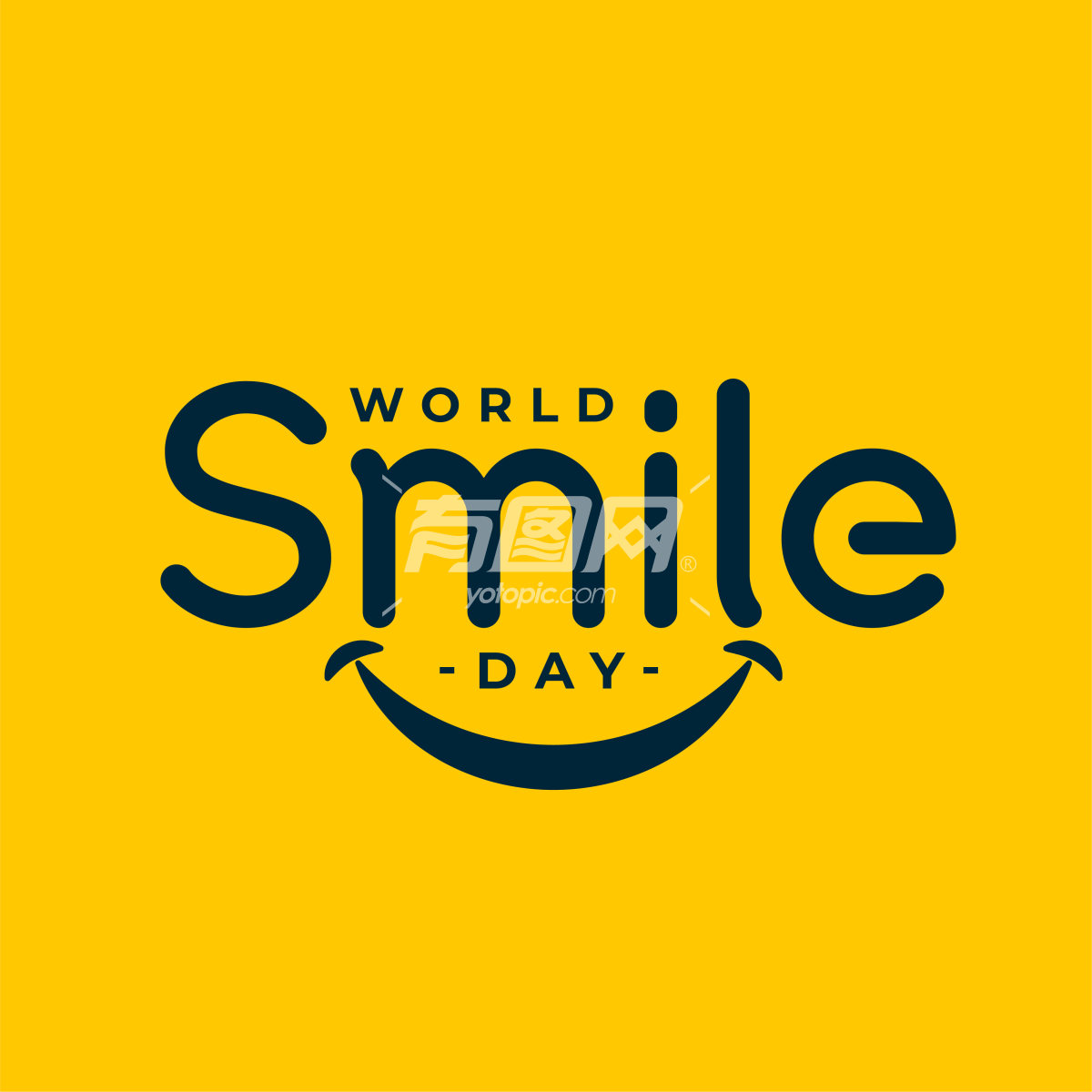 世界微笑日标志