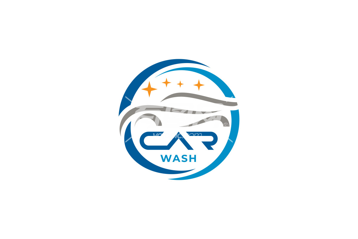汽车洗车服务的标志