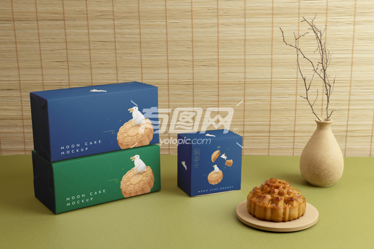 中秋节的月饼包装盒
