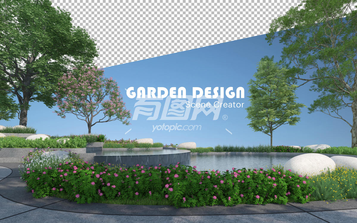 高清PSD公园景观设计