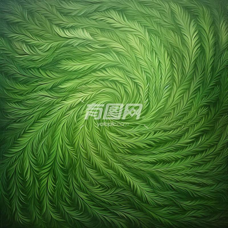 绿色漩涡抽象油画- 有图网_免费素材_无忧商用百万设计师优选