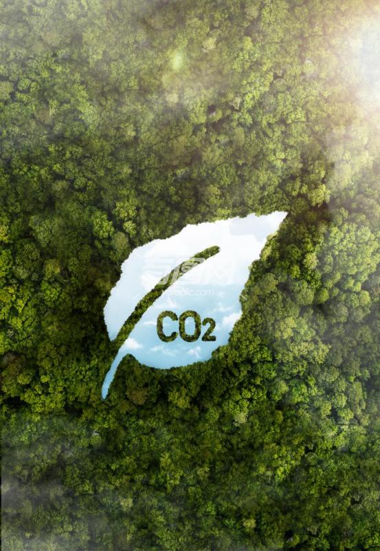 二氧化碳信息图
