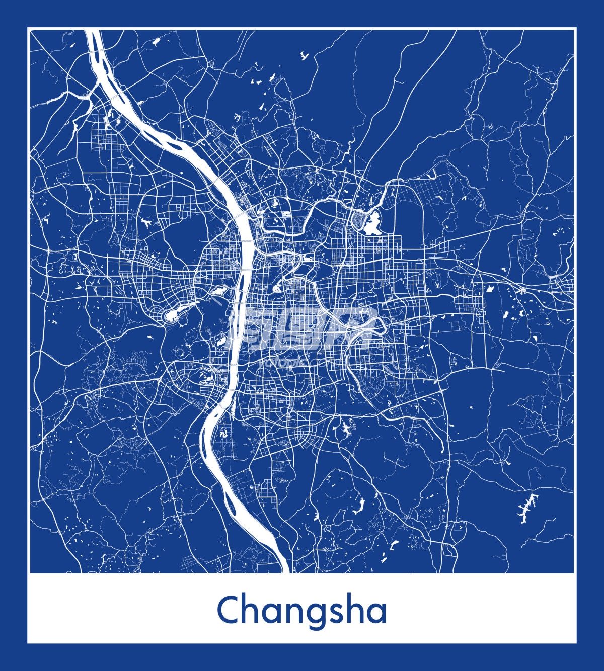 上海市的地图