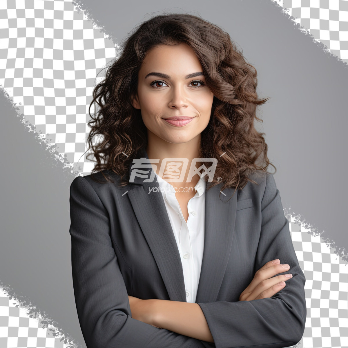 商务女性肖像