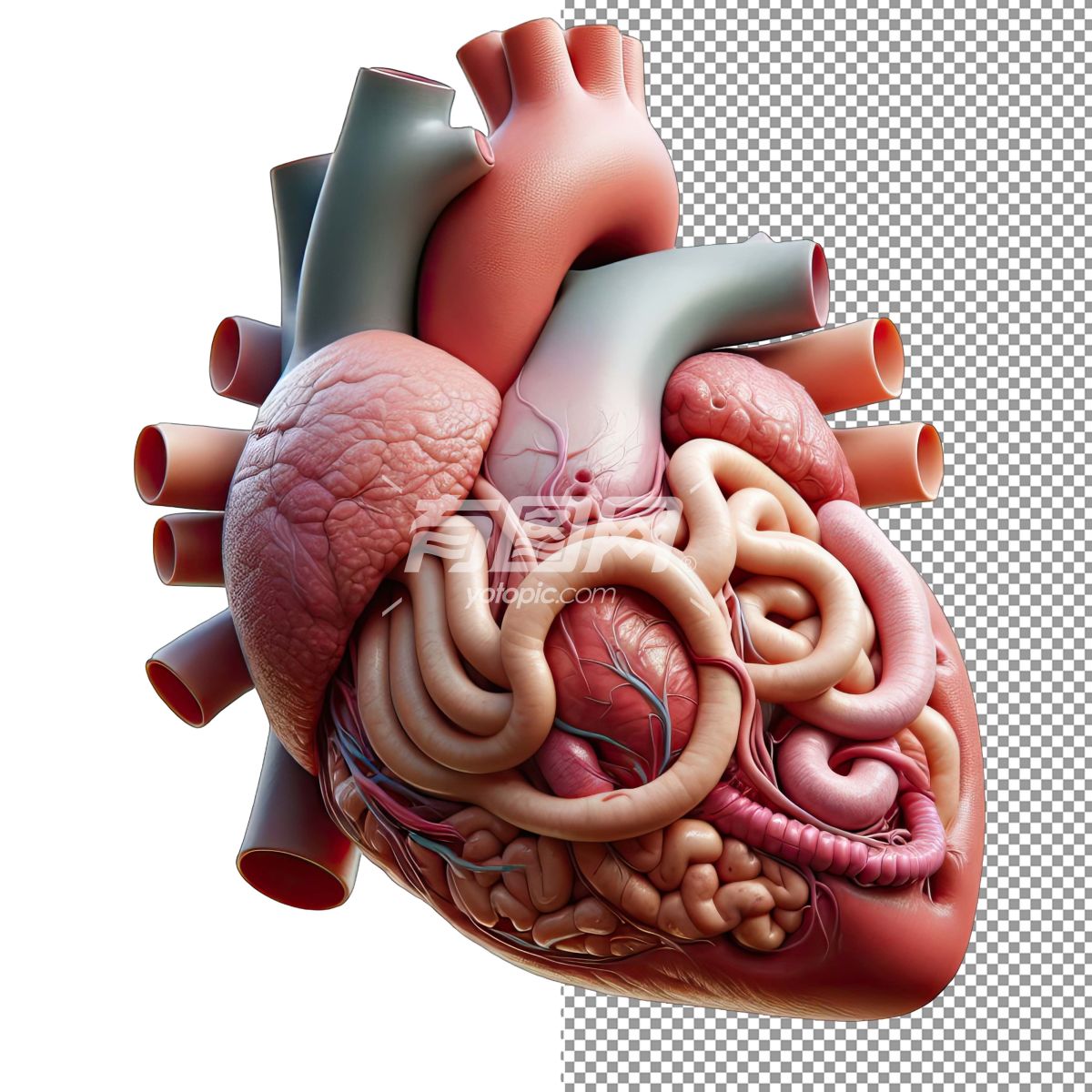 人体心脏解剖结构