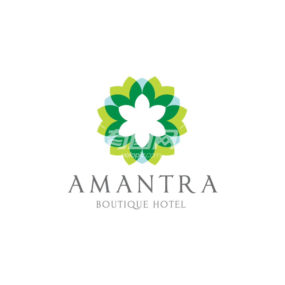 阿曼特拉精品酒店标志设计