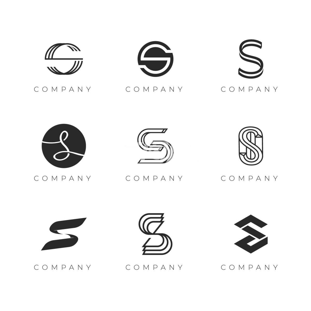 字母S公司标志设计