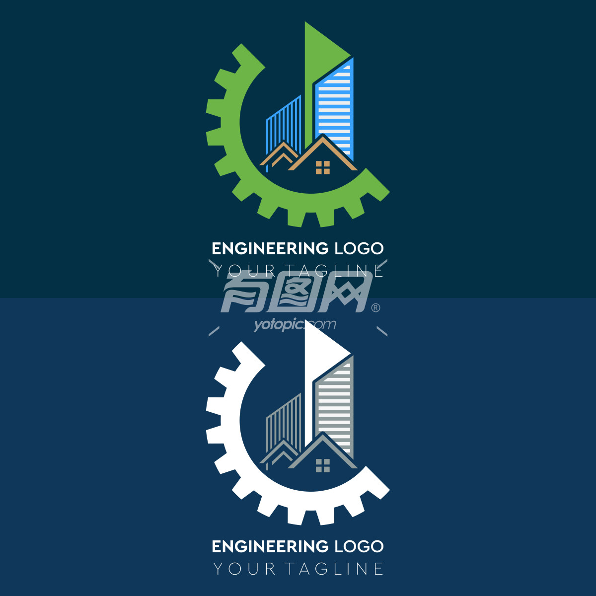 工程公司标志设计